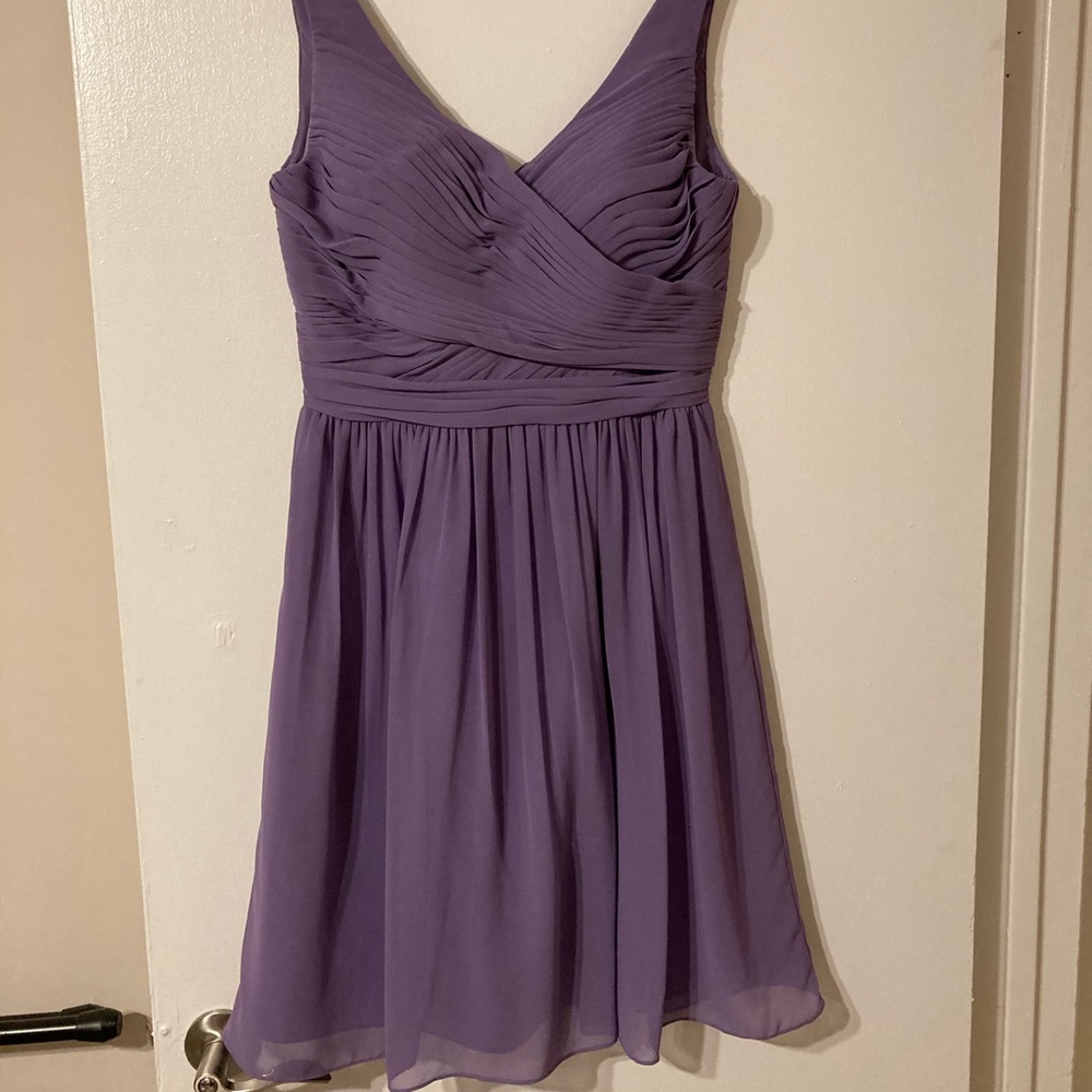 Purple Bill Levkoff Formal Dress